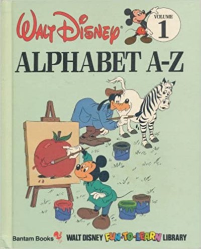 Walt Disney Alphabet A-Z Volume 1